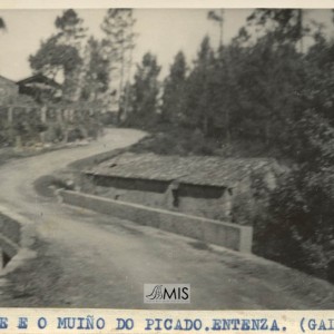 A ponte e o muíño do Picado (Entenza)