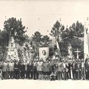 Procesión nas festas de Santa Bárbara