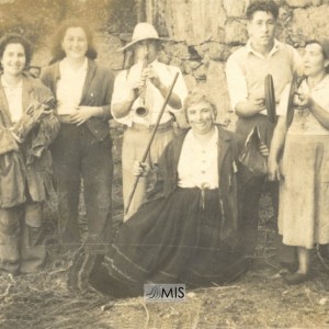 Celebración musical tras unha voda