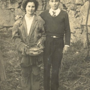 Retrato de José Piñeiro e Carmen González